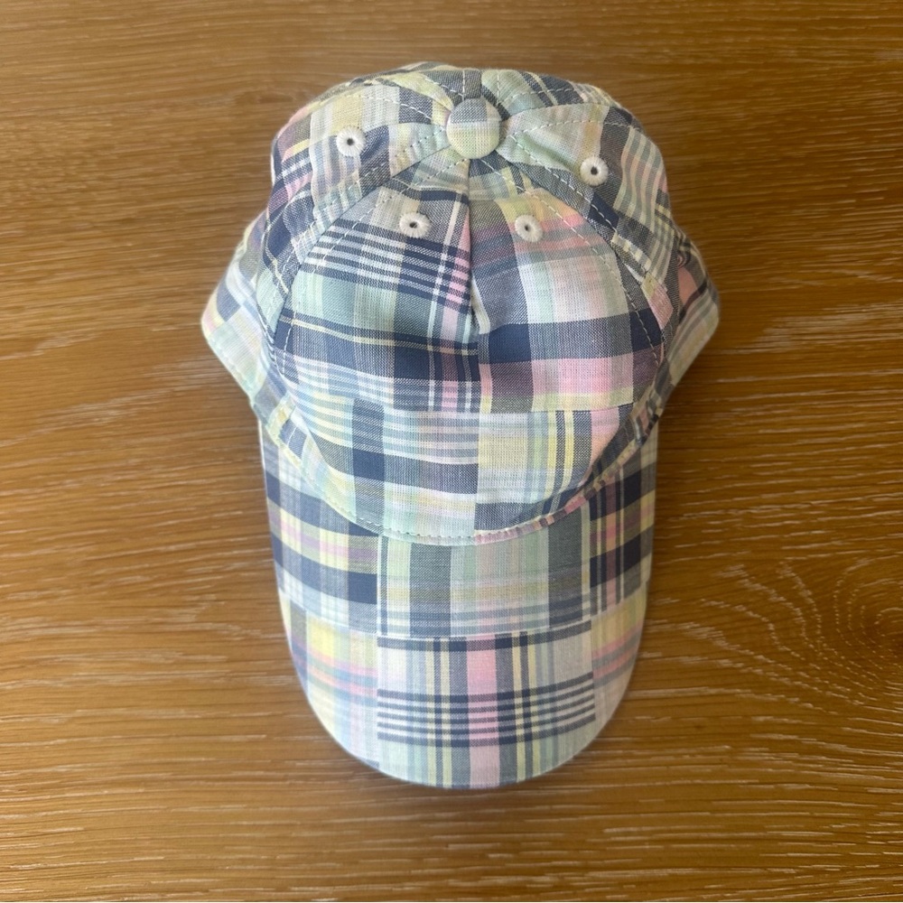 Plaid Multicolor Cap Brand New